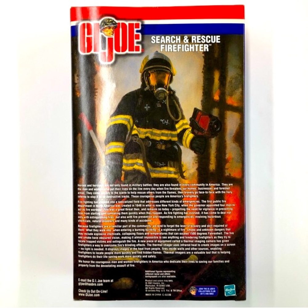 GI JOE Search & Rescue Firefighter MIB - Picture 13 of 14